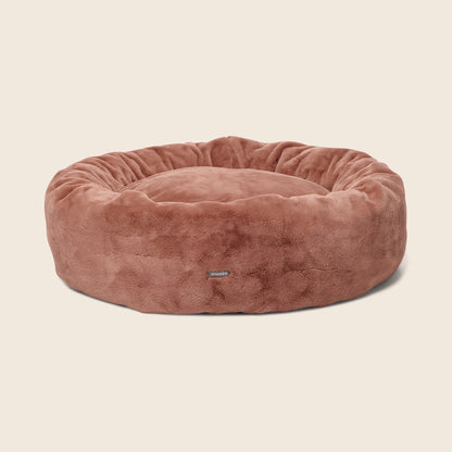 Luxe Fur Cuddler Dog Bed