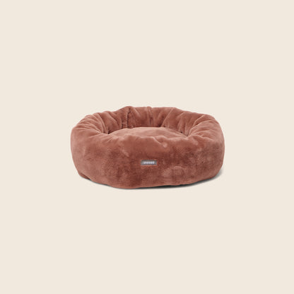Luxe Fur Cuddler Dog Bed