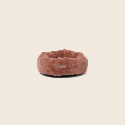 Luxe Fur Cuddler Dog Bed