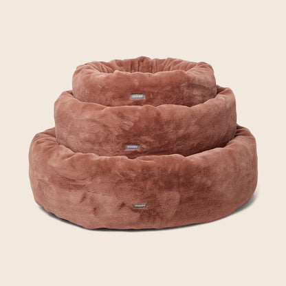 Luxe Fur Cuddler Dog Bed