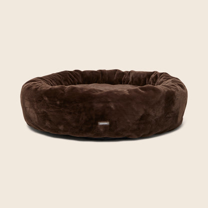 Luxe Fur Cuddler Dog Bed