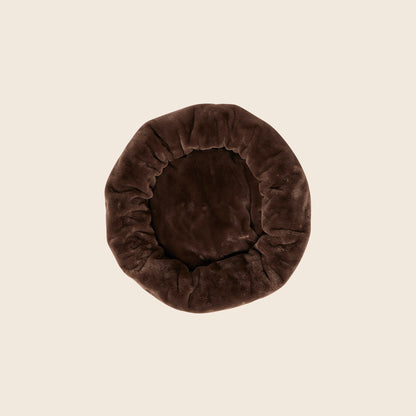 Luxe Fur Cuddler Dog Bed