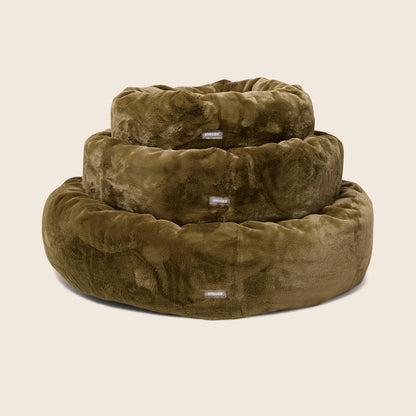 Luxe Fur Cuddler Dog Bed
