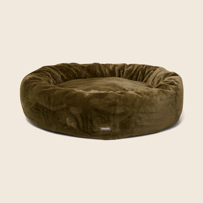Luxe Fur Cuddler Dog Bed