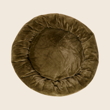 Luxe Fur Cuddler Dog Bed