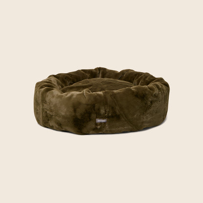 Luxe Fur Cuddler Dog Bed