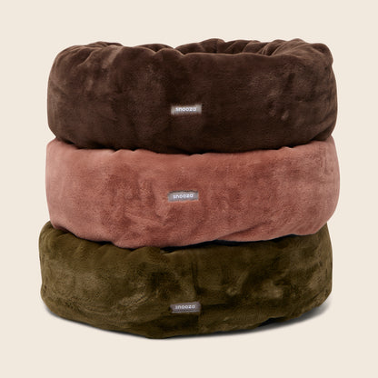 Luxe Fur Cuddler Dog Bed